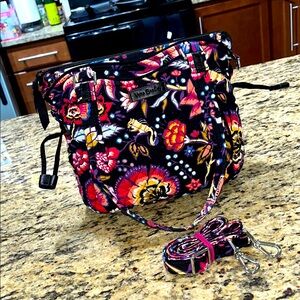 Vera Bradley mini glenna satchel crossbody/ shoulder bag